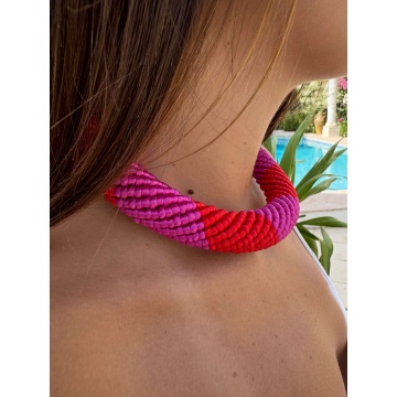 Le RAINBOW WAVES Ultra Red / Fuchsia